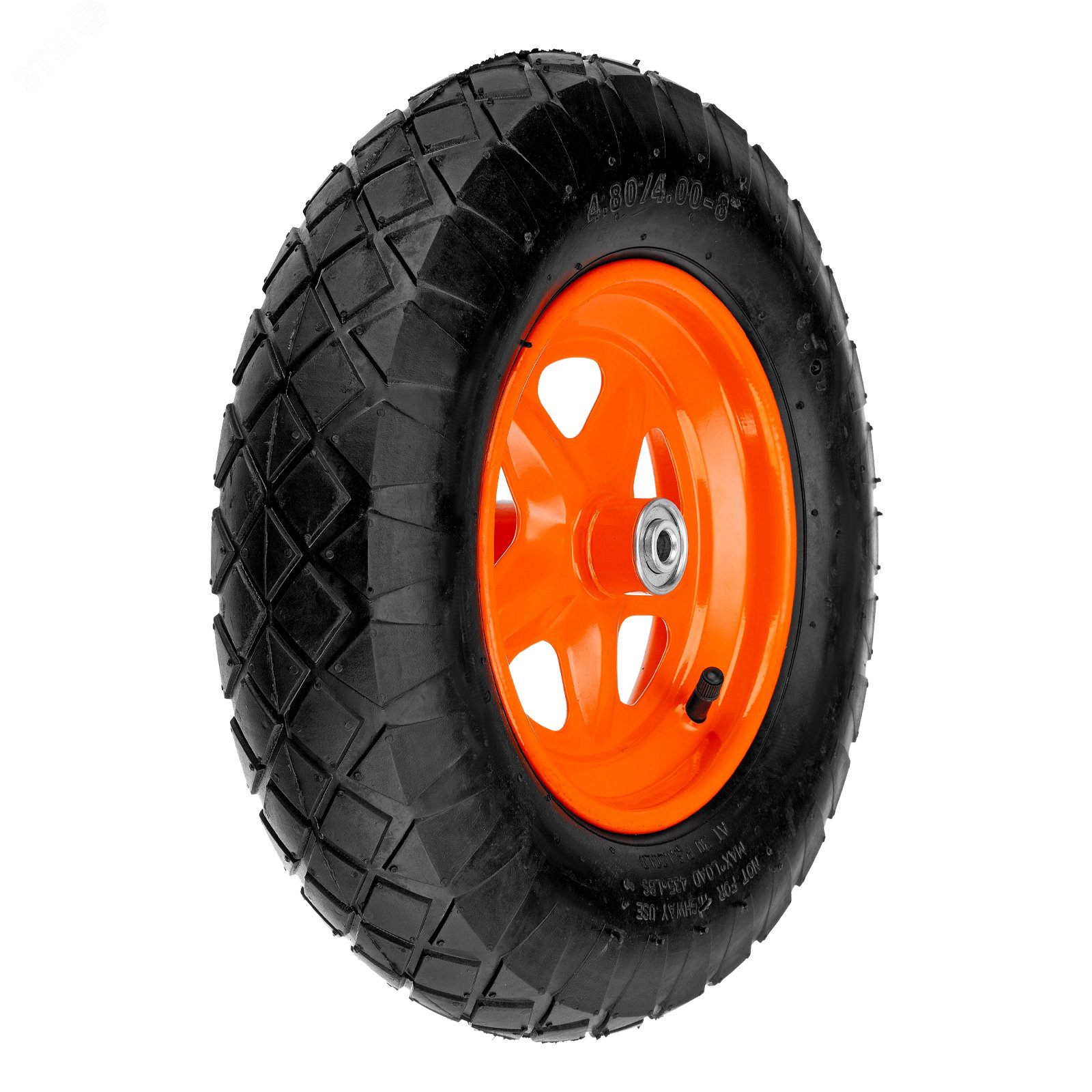 Изображение товара Пневматическое колесо 4.80/4.00-8 диаметр 380 мм для транспортировки грузов Palisad
