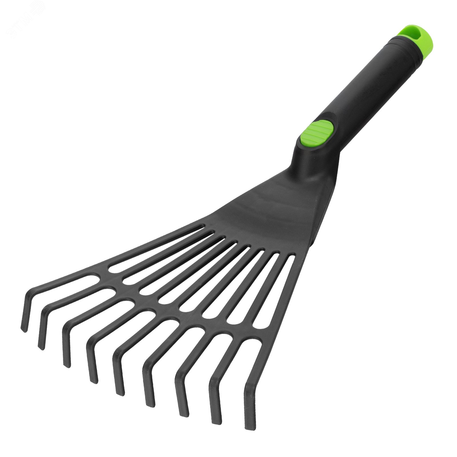 Изображение товара Веерные 9-зубые пластиковые грабли Palisad 175х350 мм для сада и огорода