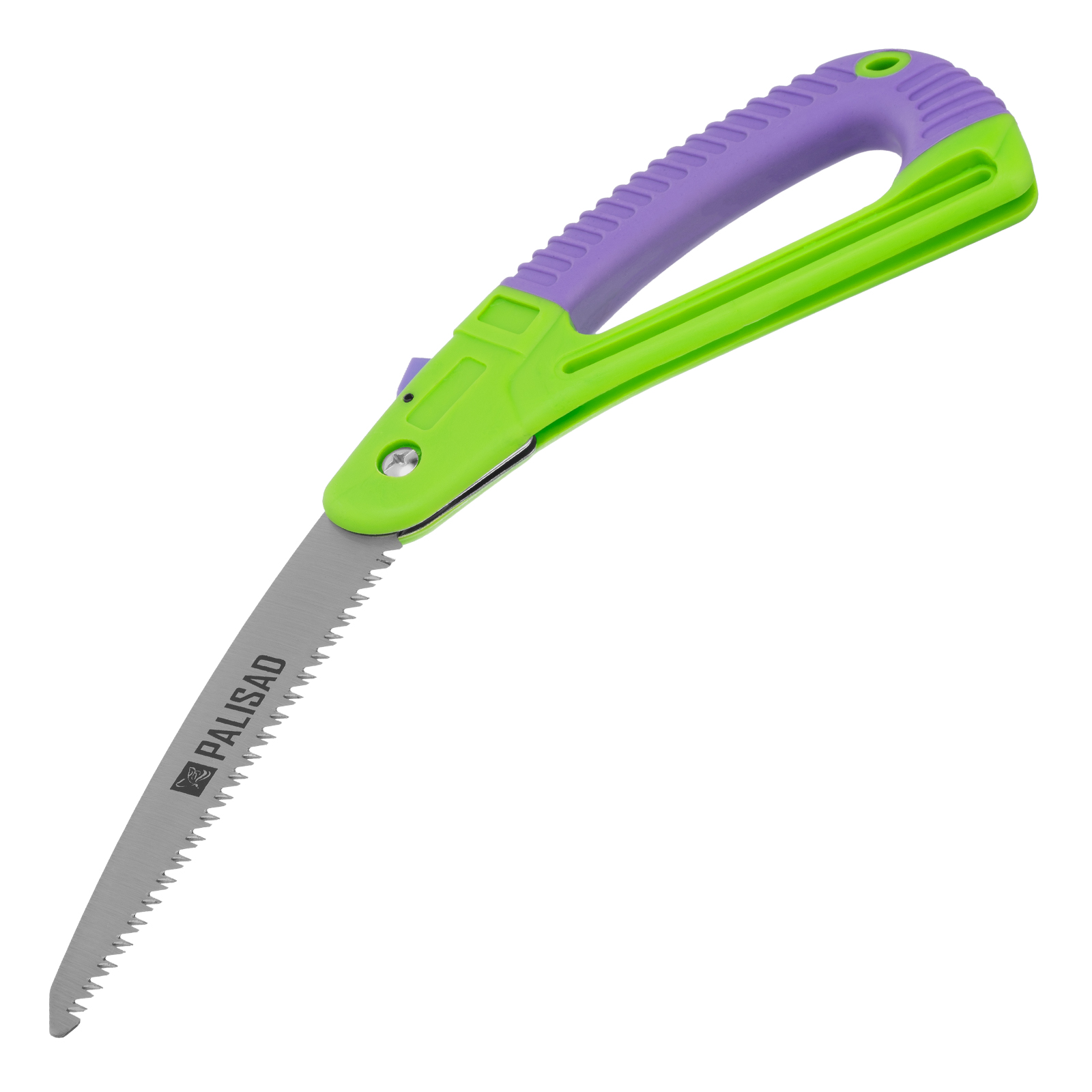 Пила садовая складная,175 мм, пластиковая обрезиненная рукоятка, защитная кулиса