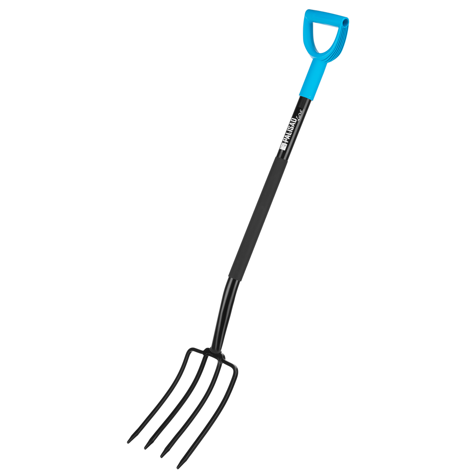 Вилы 4-х рогие, садово-огородные, 180х280х1200 мм, цельнометаллические, кованые, LUXE