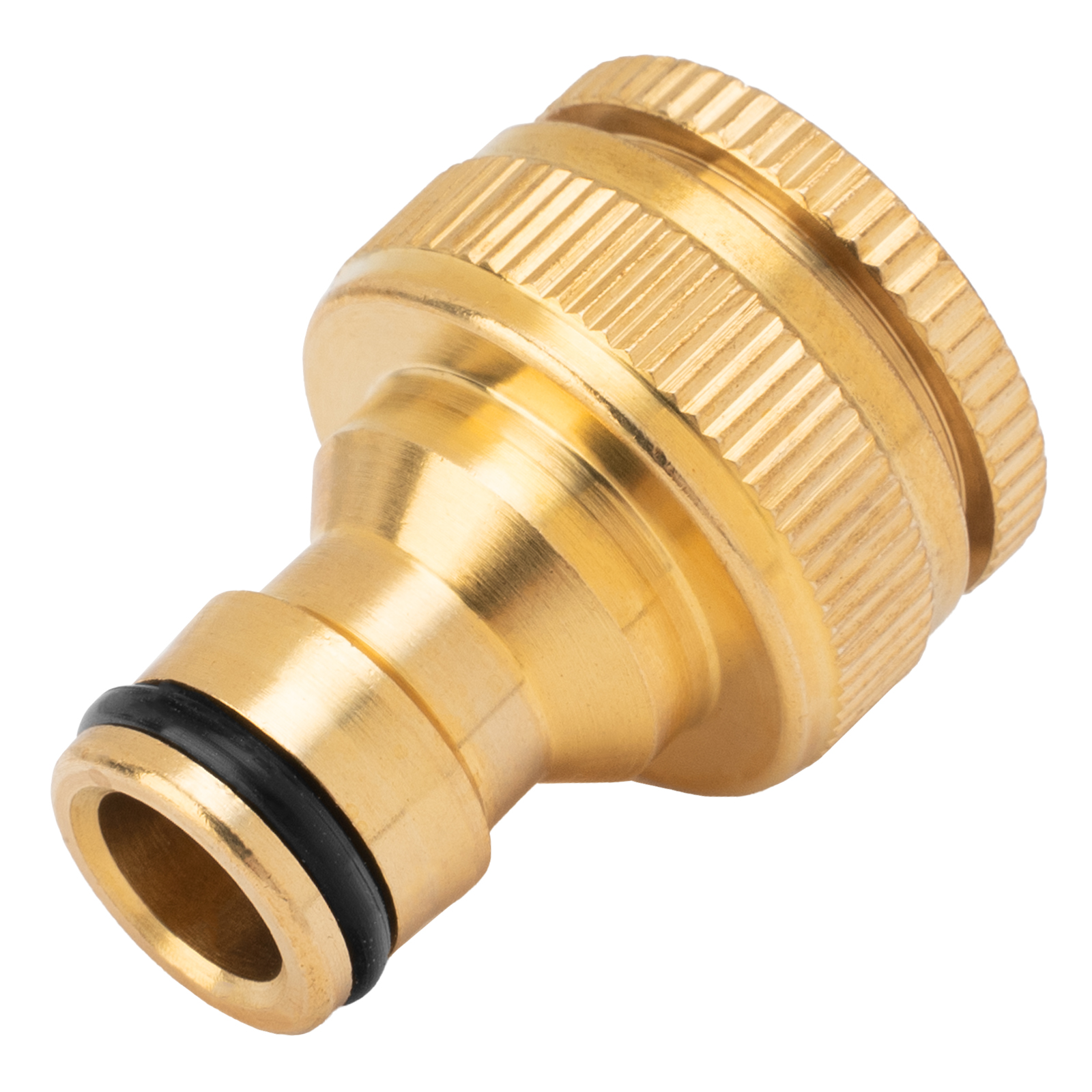 Адаптер латунный, 1/2'-3/4', внутренняя резьба, с переходником