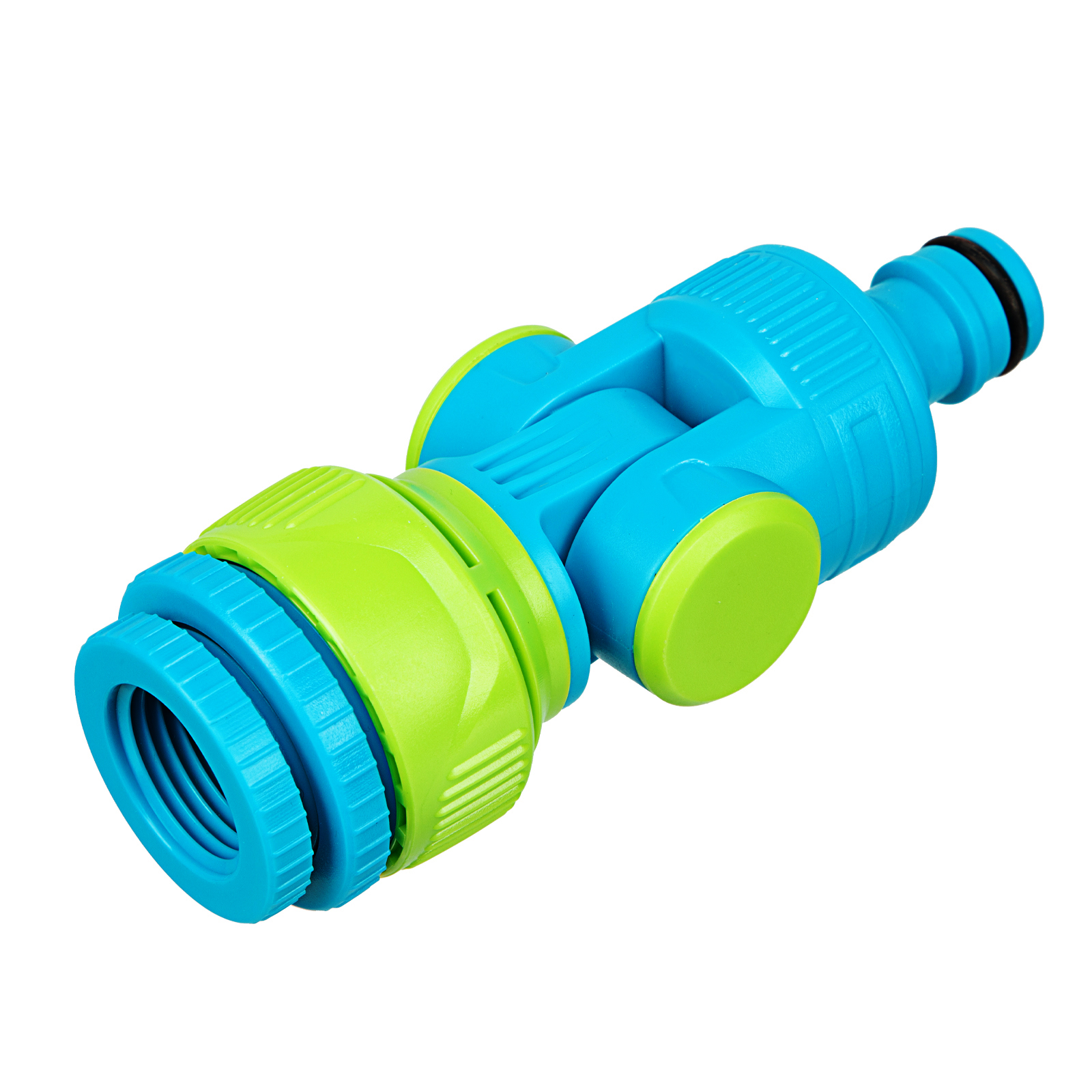 Адаптер штуцерный с внутренней резьбой 1/2'-1' с шарниром, LUXE