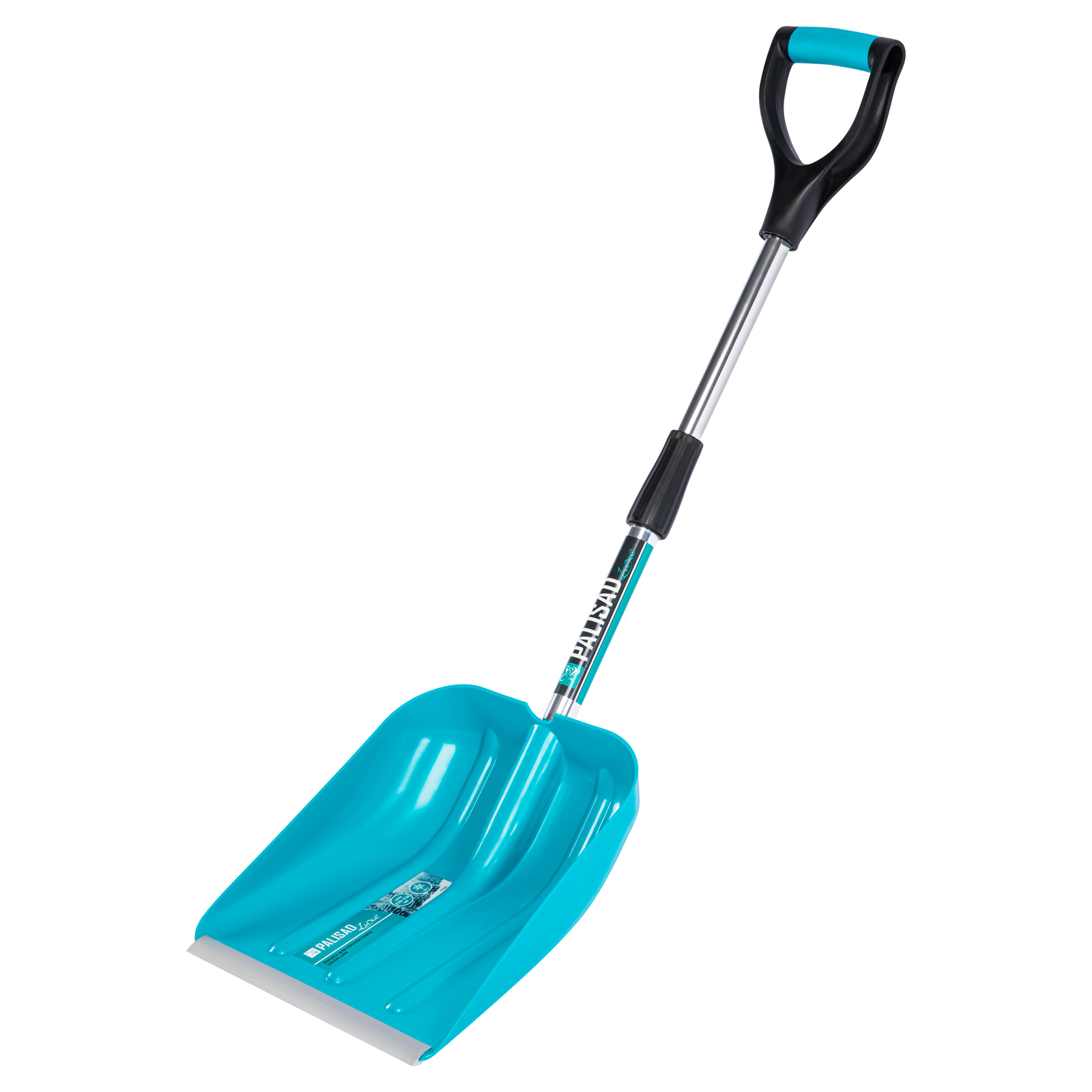 Лопата для уборки снега, полипропилен, 270х310х760-960 мм, телескопический черенок, LUXE