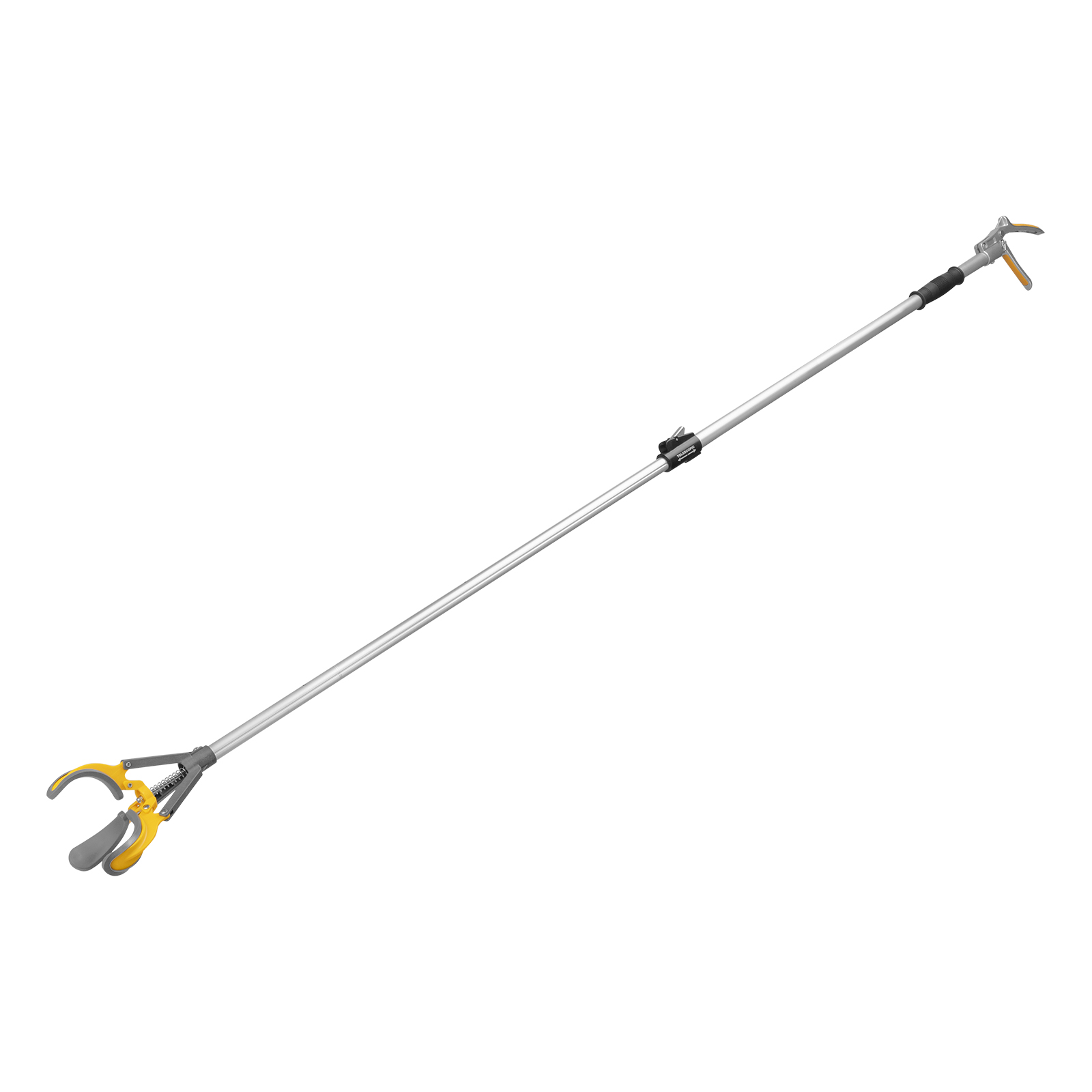 Плодосъемник с захватом, алюминиевая телескопическая штанга, 1370-2060 мм, LUXE