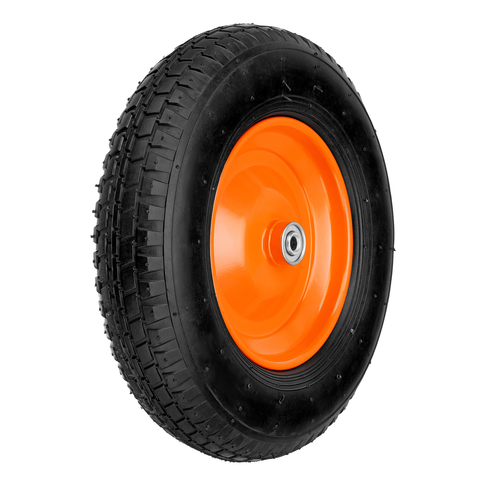 Колесо пневматическое 4.80/4.00-8 D380мм, подш. внут. диам. 12мм, длина оси 80мм