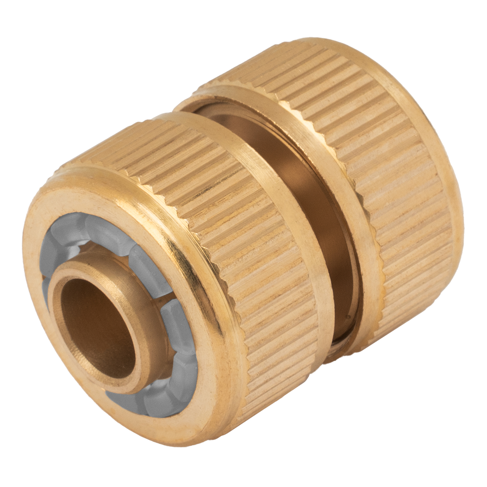 Муфта ремонтная для шланга, 1/2', латунная