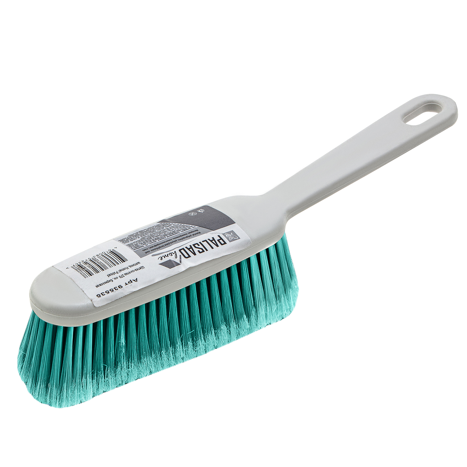 Щетка-сметка 270 мм, бирюзовая щетина, Home