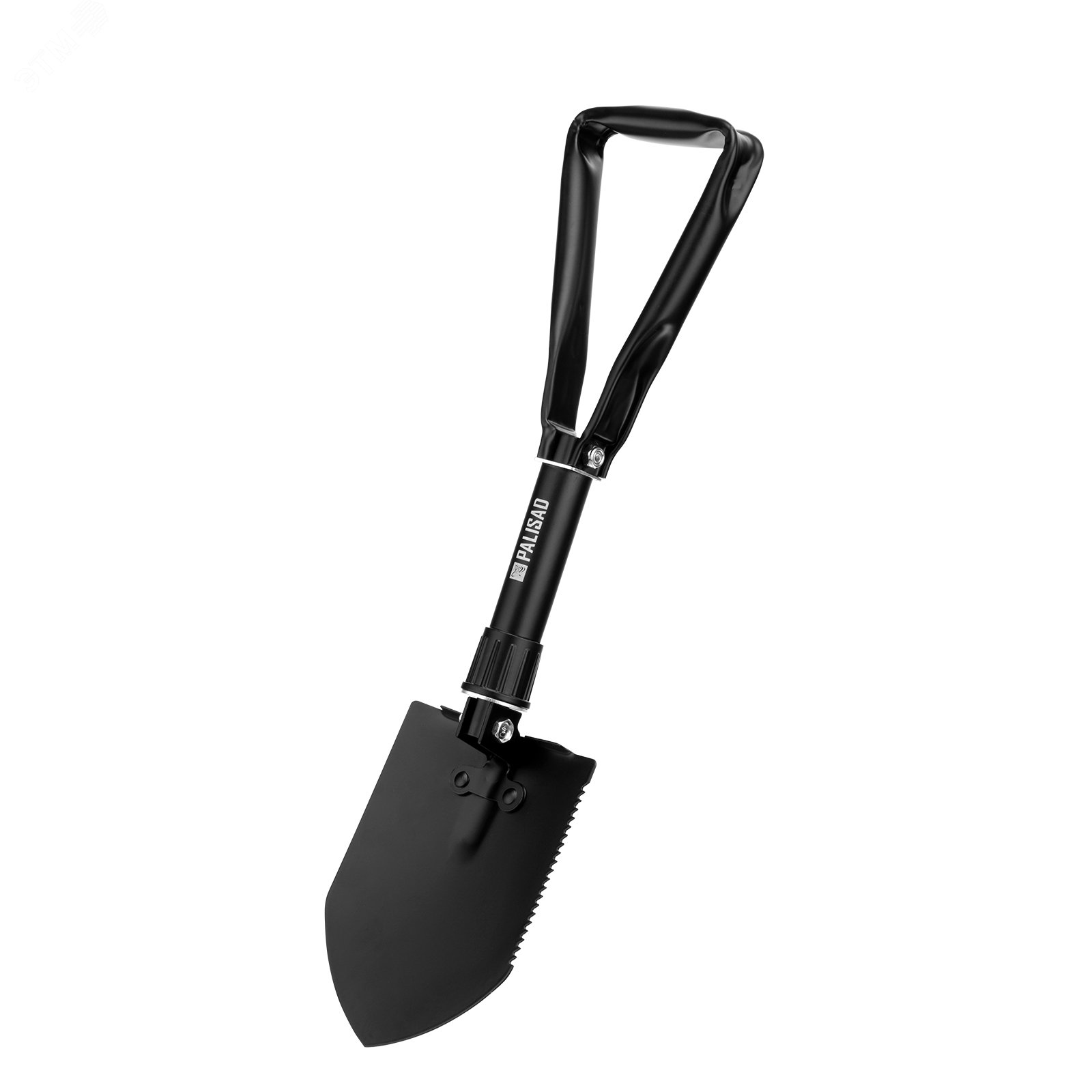 Изображение товара Лопата походная, 150х200х253-620 мм, цельнометаллическая, складная в чехле (шт)