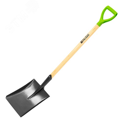 Изображение товара Лопата совковая, 250х295х1150 мм, деревянный лакированный черенок (шт)