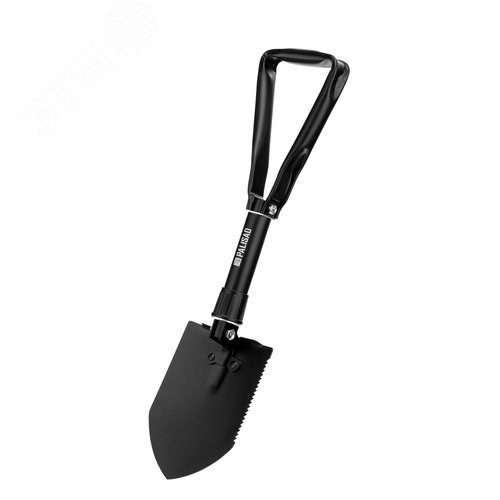 Изображение товара Лопата походная, 150х200х253-620 мм, цельнометаллическая, складная в чехле (шт)