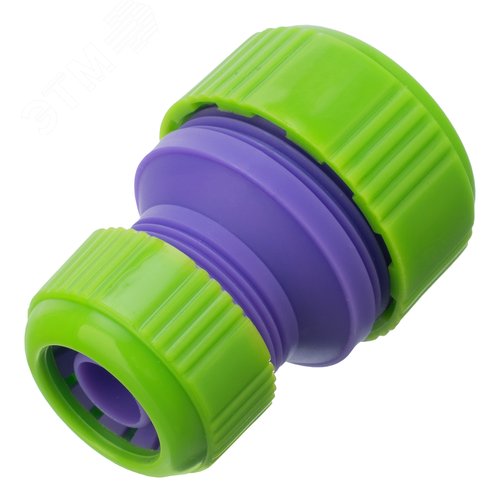 Изображение товара Муфта соединительная с переходом 1/2'-3/4', пластмассовая (шт)