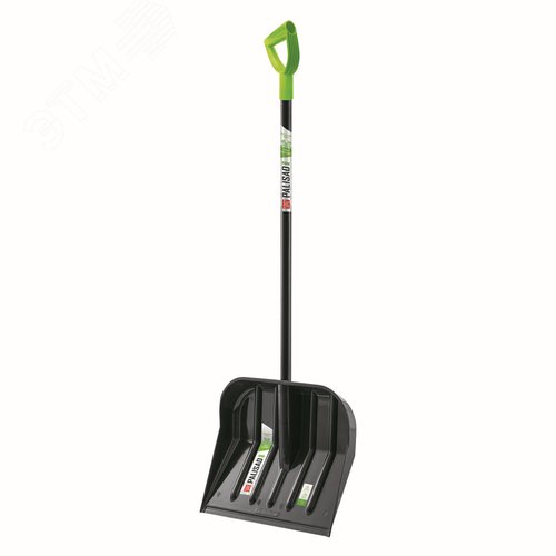 Изображение товара Лопата для уборки снега, поликарбонат, 460х400х1370 мм, стальной черенок, BASE (шт)