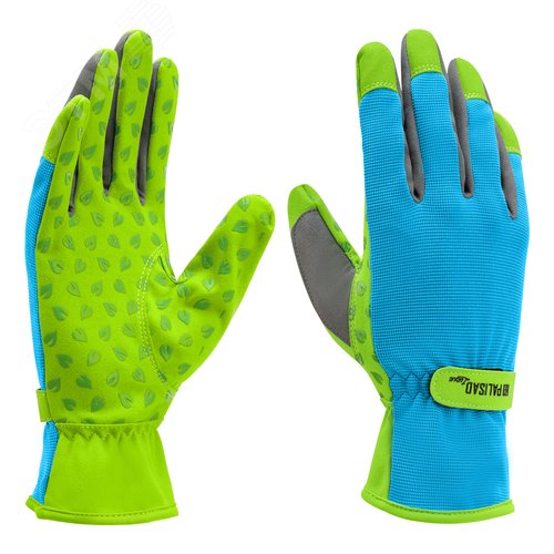 Изображение товара Перчатки садовые на липучке, силиконовое нанесение, размер 7, Luxe (пар)