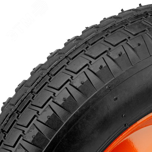 Колесо пневматическое 4.80/4.00-8 D380мм, подш. внут. диам. 12мм, длина оси 90мм - фото 4