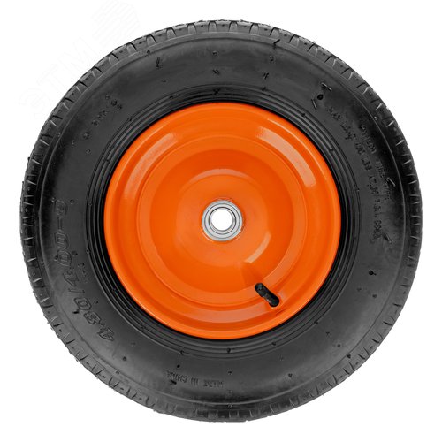 Колесо пневматическое 4.80/4.00-8 D380мм, подш. внут. диам. 20мм, длина оси 90мм - фото 2