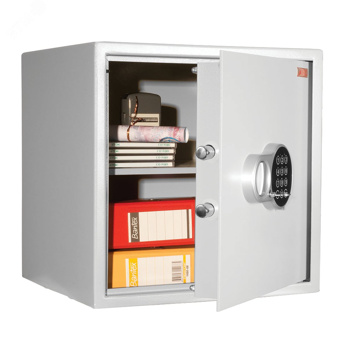 Изображение товара Сейф мебельный ''Т40EL''(в400 х ш400 х г356 мм, 19 кг), крепление к стене (шт)