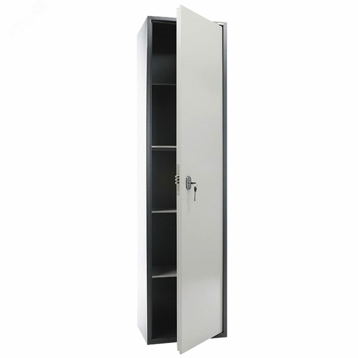 Изображение товара Шкаф металлический для документов ''SL-185'' графит, (в1800 х ш460 х г340 мм, 45кг), S10799180502 (шт)