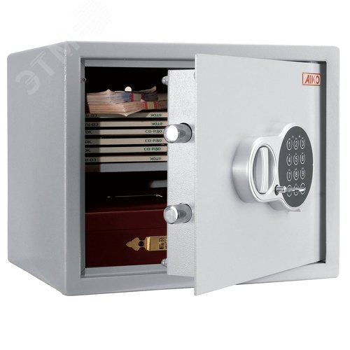 Изображение товара Сейф мебельный ''Т28EL'' (в280 х ш340 х г295 мм, 8 кг), крепление к стене (шт)