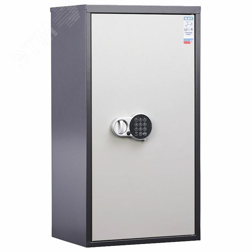 Изображение товара Шкаф металлический для документов ''SL-87ТEL'' графит, (в870 х ш460 х г340 мм, 21 кг), S10799090902 (шт)