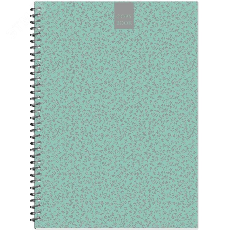 Изображение товара Бизнес-тетрадь Attache Fleur Мята A4 96 листов разноразноцветная в точку на спирали (203x290 мм) (шт)