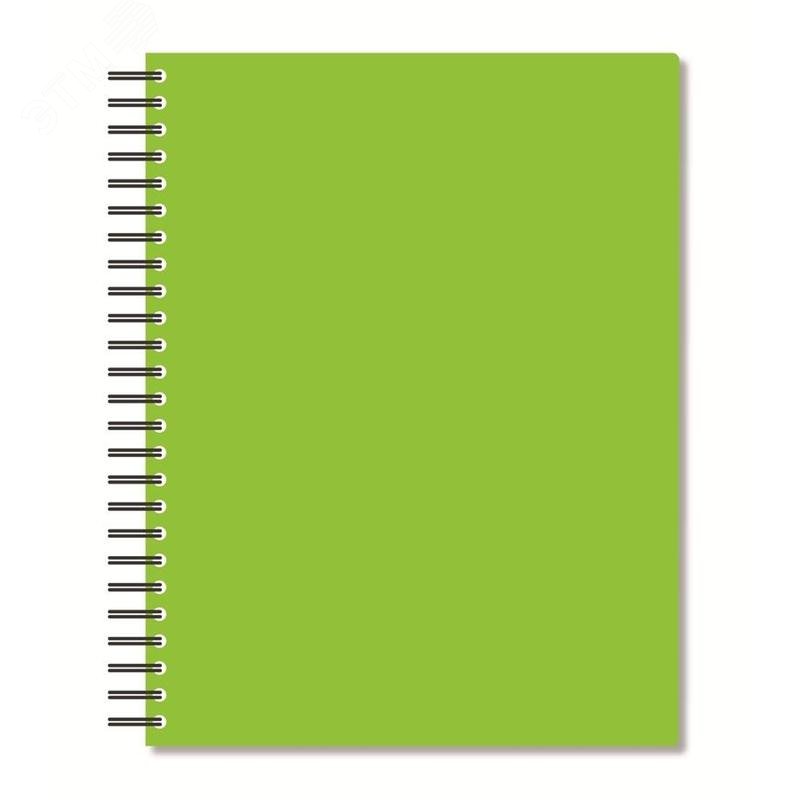 Изображение товара Бизнес-тетрадь Attache Bright colours A5 96 листов салатовая в клетку на спирали (160x207 мм) (шт)