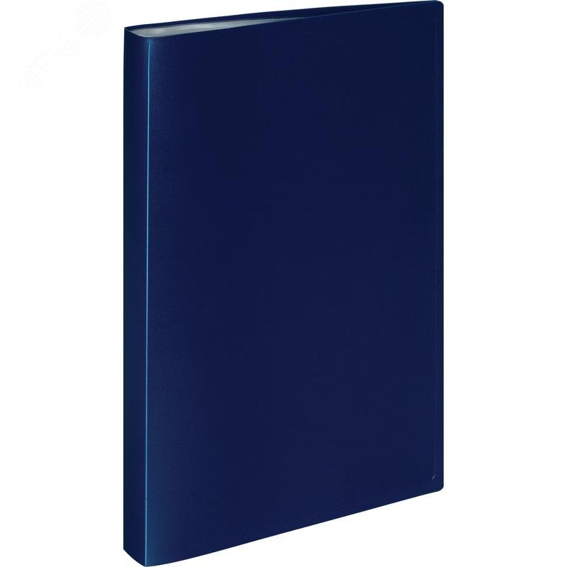 Изображение товара Папка файловая на 30 файлов Attache A4 20 мм синяя (толщина обложки 0.4 мм) (шт)