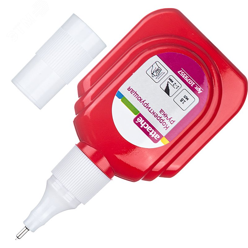 Изображение товара Корректирующий карандаш Attache 18 мл быстросохнущая основа для точечных исправлений