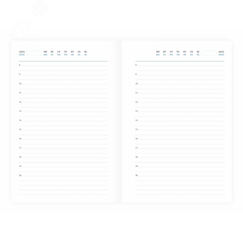 Изображение товара Ежедневник недатированный Attache Agenda искусственная кожа А5 176 листов бордовый (шт)