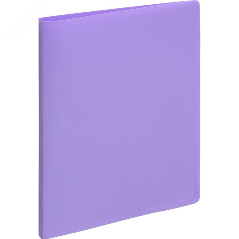 Изображение товара Папка с зажимом Attache Акварель А4 0.35 мм сиреневая (до 120 листов) (шт)