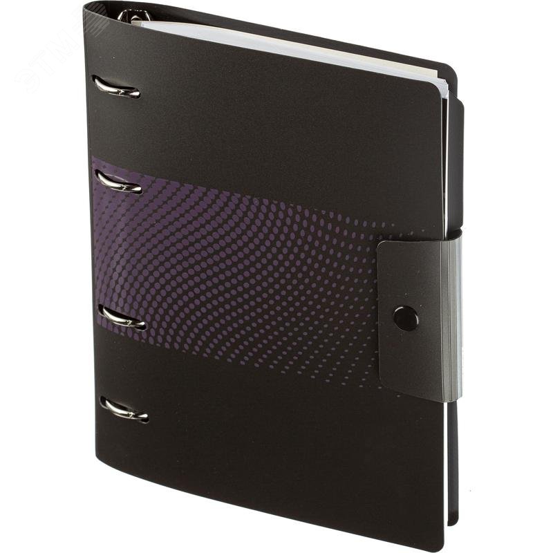 Изображение товара Ежедневник недатированный Attache Digital пластик A5 136 листов чёрный (шт)