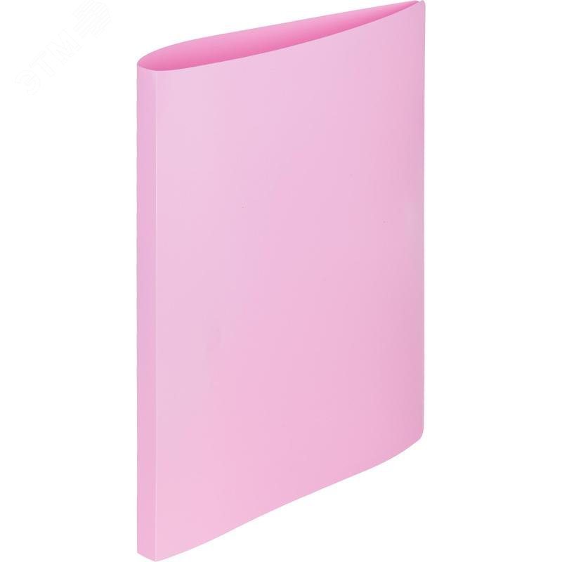 Изображение товара Папка с зажимом Attache Акварель А4 розовая 0.35 мм для документов