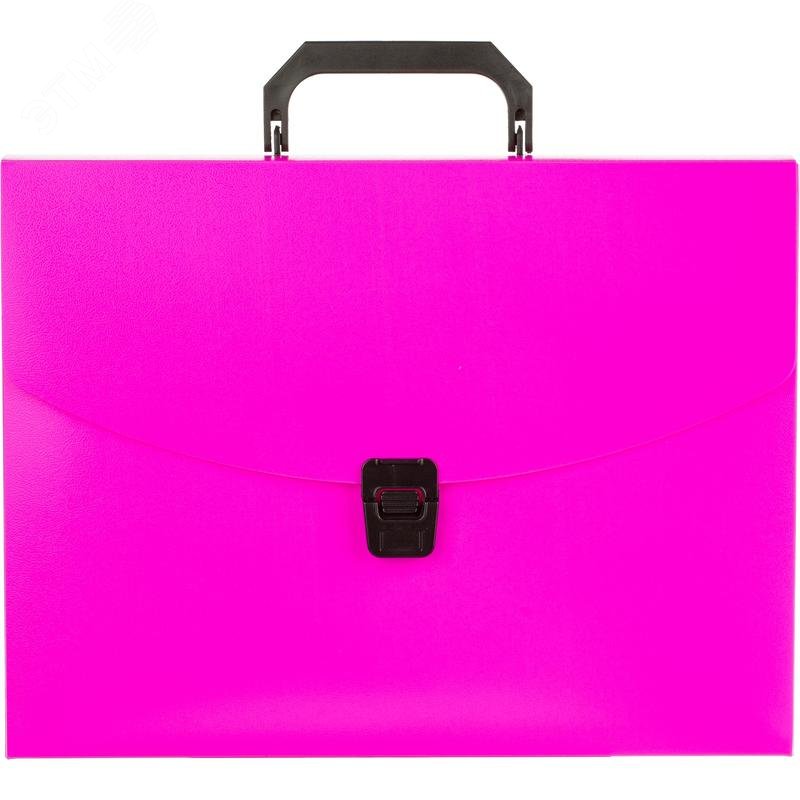 Изображение товара Папка-портфель пластиковая Attache Neon А4 розовая (33.5x23 см, 1 отделение) (шт) Изображение товара Папка-портфель пластиковая Attache Neon А4 розовая (33.5x23 см, 1 отделение) (шт)