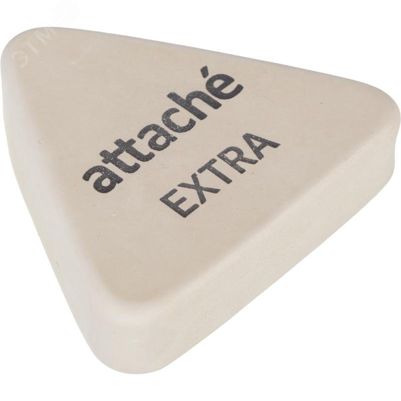 Изображение товара Ластик Attache Extra натуральный каучук треугольный 40x38x10 мм (шт)