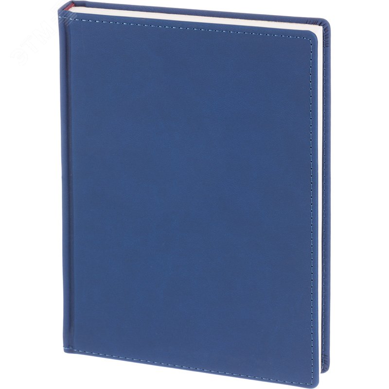 Изображение товара Ежедневник недатированный Attache Velvet A5 синий искусственная кожа 136 листов