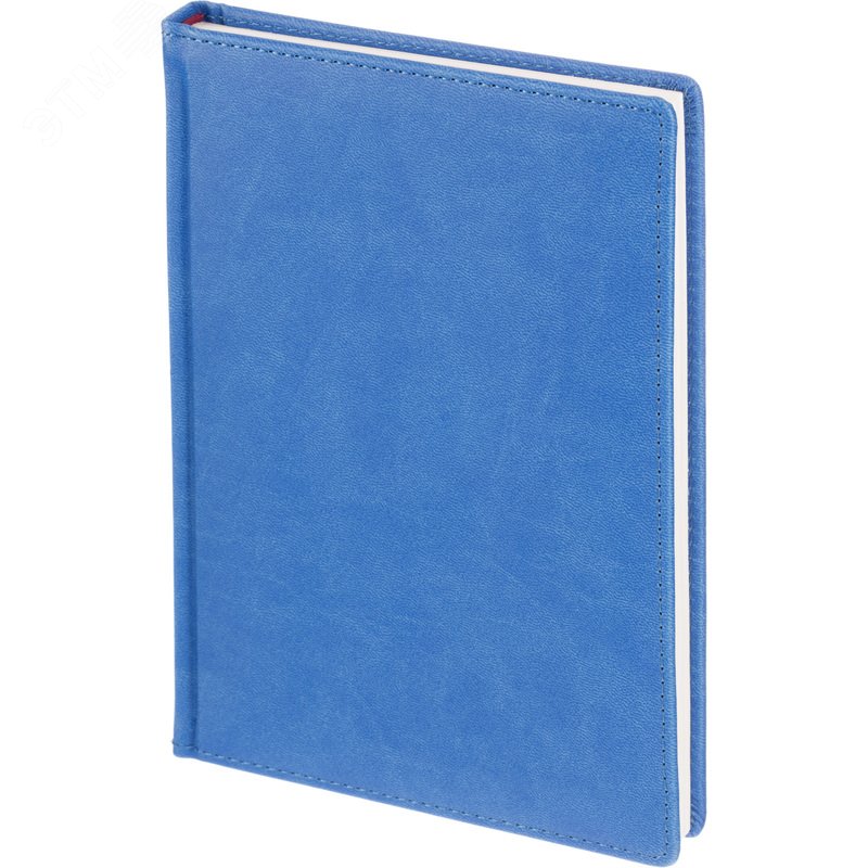 Изображение товара Ежедневник недатированный Attache Velvet искусственная кожа Soft Touch A5 136 листов ярко-синий (шт)