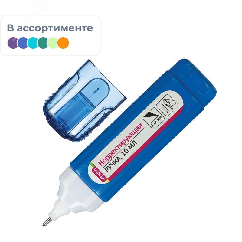 Изображение товара Корректирующий карандаш Attache 10 мл (быстросохнущая основа) (шт) Изображение товара Корректирующий карандаш Attache 10 мл (быстросохнущая основа) (шт)