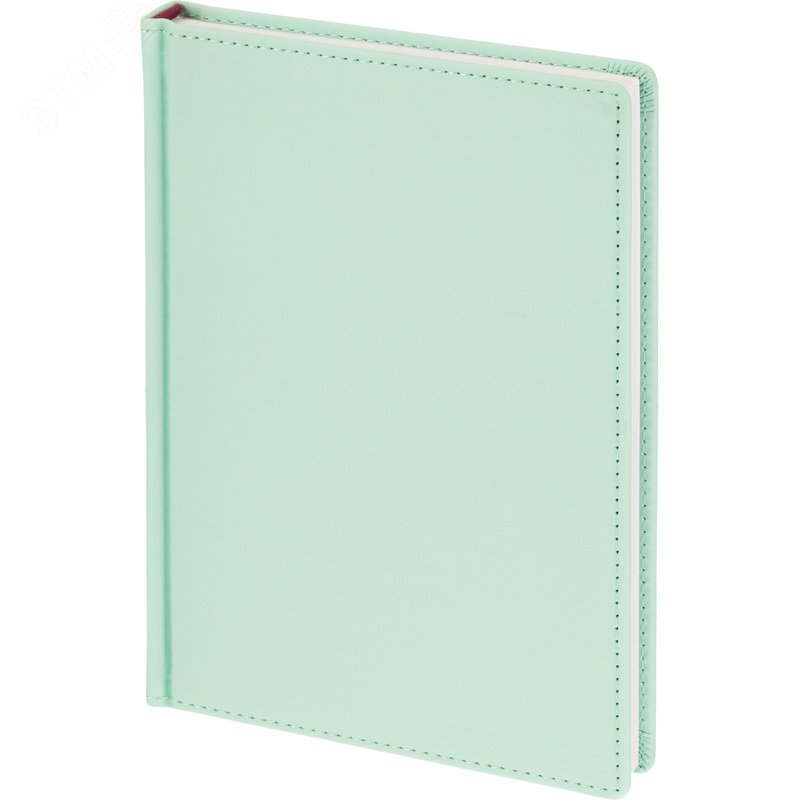 Изображение товара Ежедневник недатированный Attache Velvet искусственная кожа Soft Touch А5+ 136 листов мятный (шт)