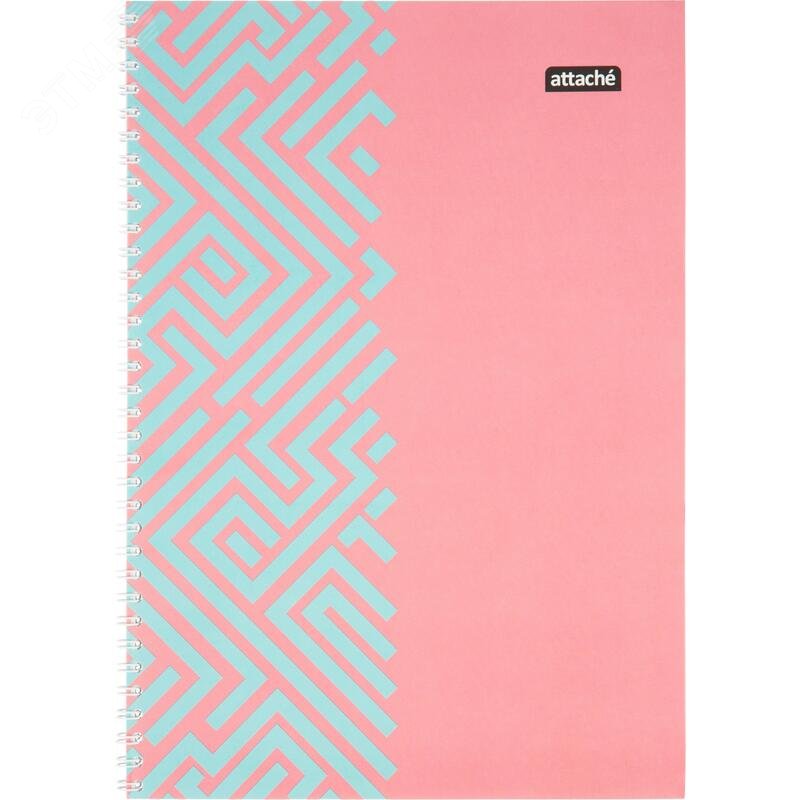 Изображение товара Бизнес-тетрадь Attache Греция А4 60 листов в клетку на спирали (обложка разноцветная, ВД-лак) (шт)