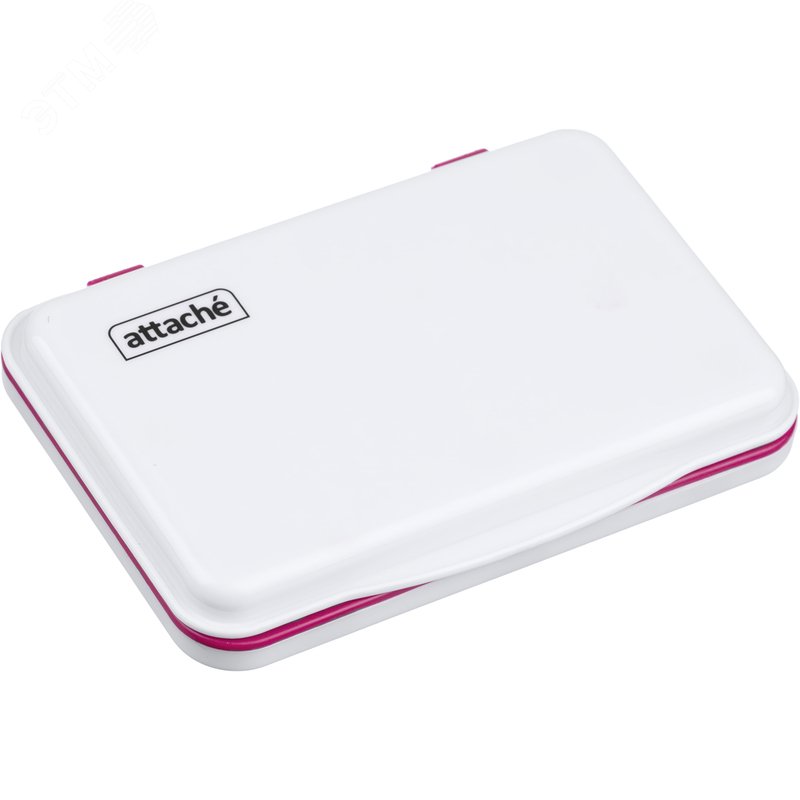 Изображение товара Подушка штемпельная Attache фиолетовая 70x103 мм для ручных штампов