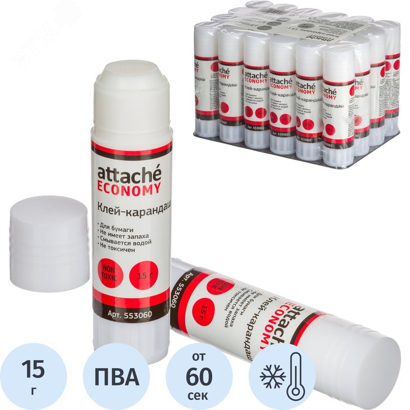 Изображение товара Клей-карандаш Attache Extra 40 г (шт)