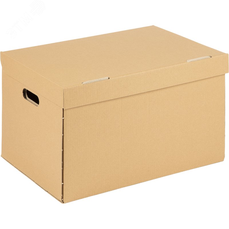 Изображение товара Короб архивный Т24 из гофрокартона для документации 480x325x295 мм