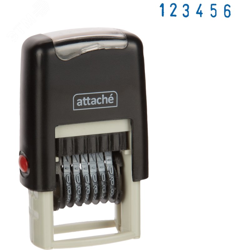 Изображение товара Автоматический нумератор Attache мини 6-разрядный для документов