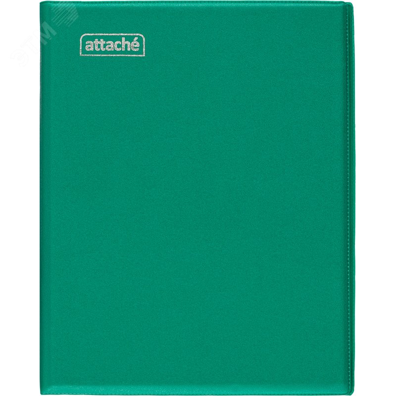 Изображение товара Бизнес-тетрадь Attache А5 240 листов зеленая в клетку