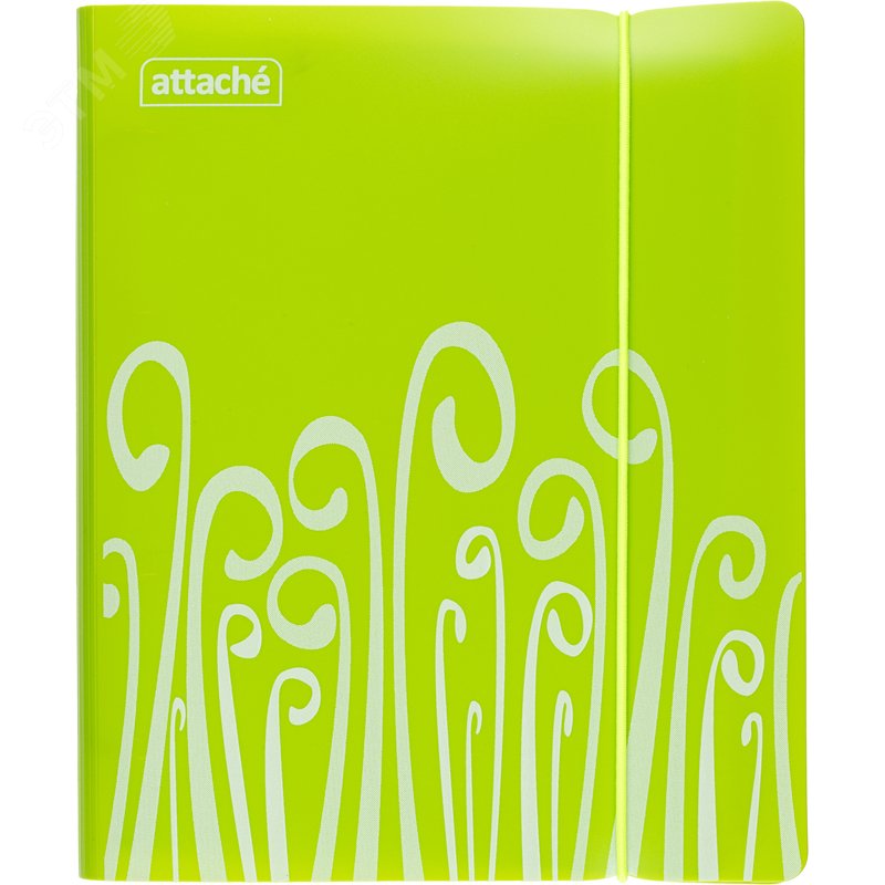 Изображение товара Бизнес-тетрадь Attache Fantasy А5 салатовая в клетку 120 листов