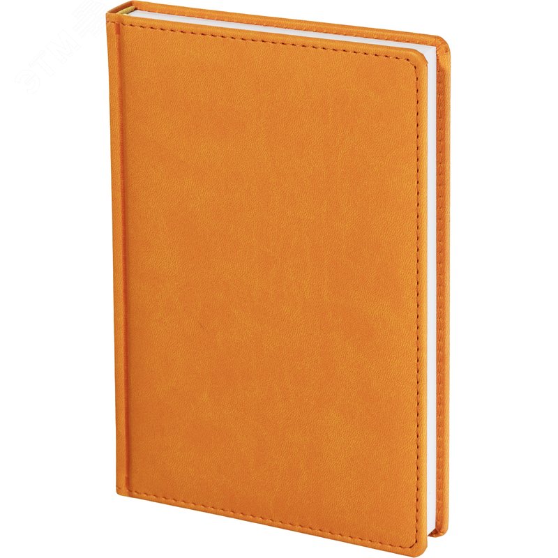 Изображение товара Ежедневник недатированный Attache Сиам искусственная кожа А5 176 листов оранжевый (шт)