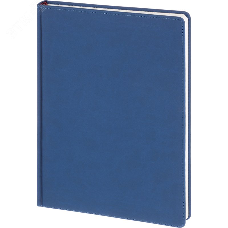 Изображение товара Ежедневник недатированный Attache Velvet искусственная кожа Soft Touch А4 136 листов синий (шт)