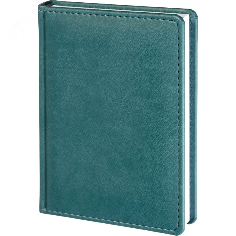 Изображение товара Ежедневник недатированный Attache Сиам искусственная кожа А6 176 листов бирюзовый (шт)
