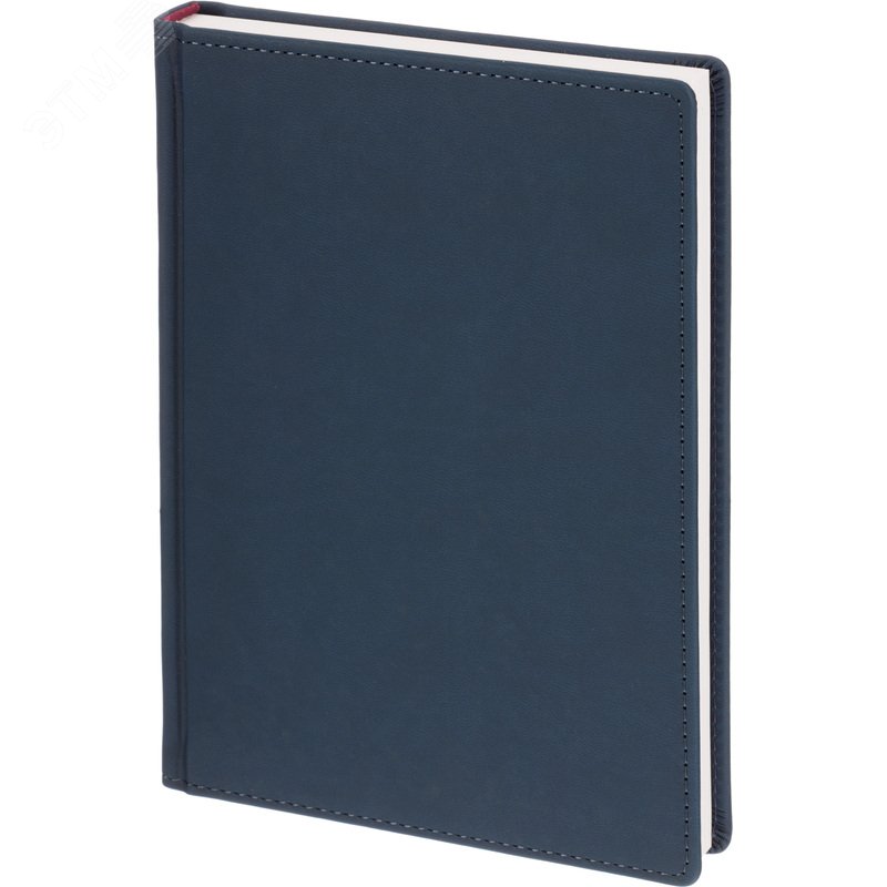 Изображение товара Ежедневник недатированный Attache Velvet искусственная кожа Soft Touch A5+ 136 листов темно-синий (шт)