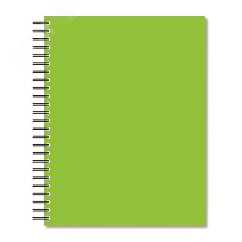Изображение товара Бизнес-тетрадь Attache Bright colours A5 96 листов салатовая в клетку на спирали (160x207 мм) (шт)