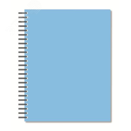Изображение товара Бизнес-тетрадь Attache Bright colours A5 96 листов голубая в клетку на спирали (160x207 мм) (шт)